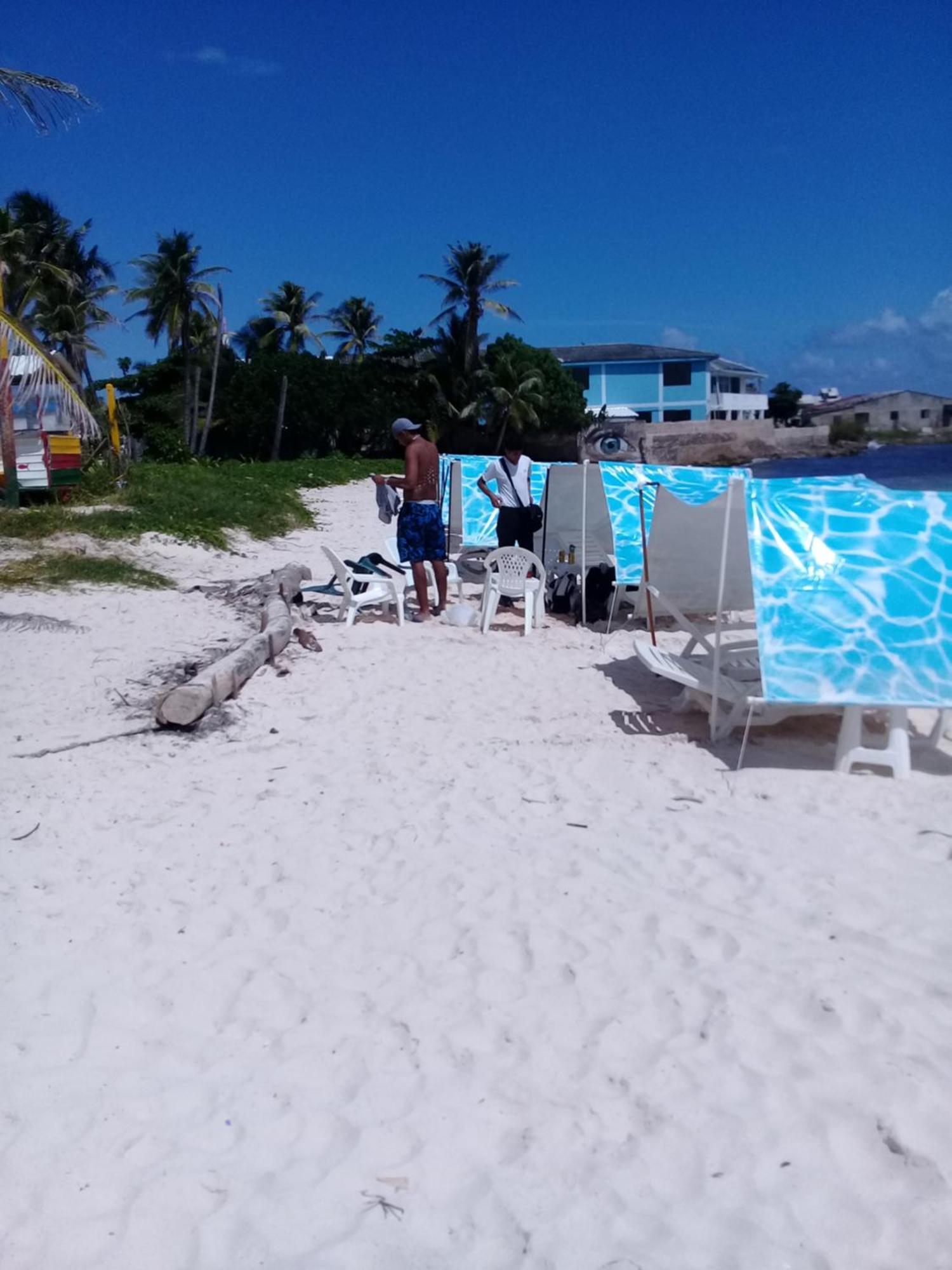 Victoria'S Gennie Bay Village Hostal San Andrés Extérieur photo